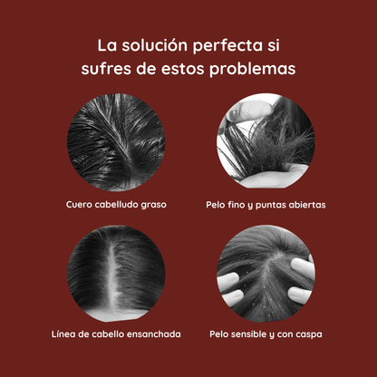 Cepillo masajeador capilar