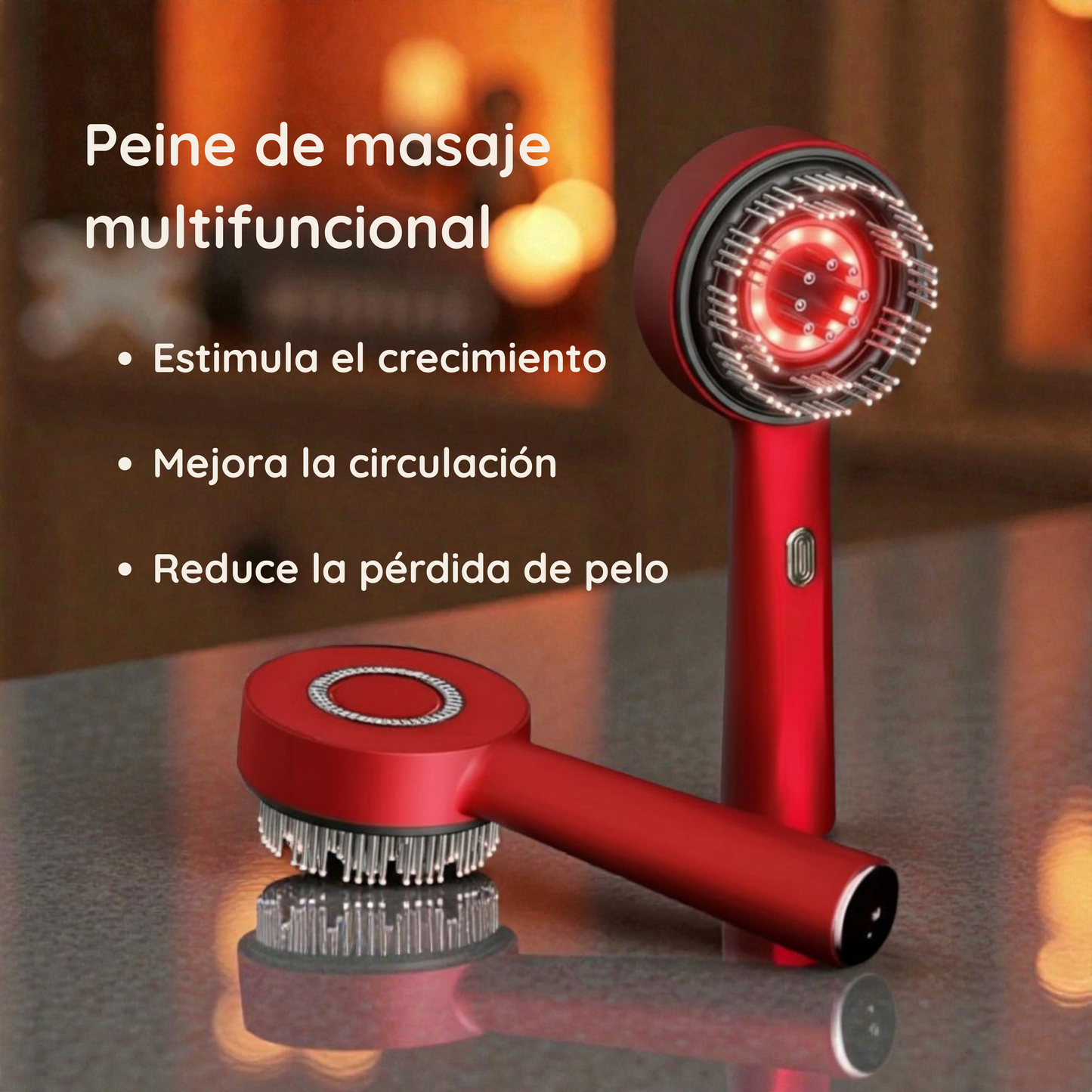 Cepillo masajeador capilar