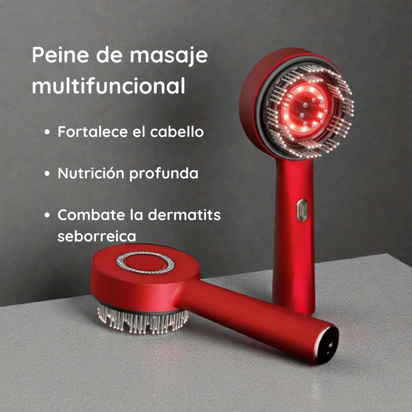 Cepillo masajeador capilar