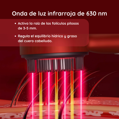 Cepillo masajeador capilar